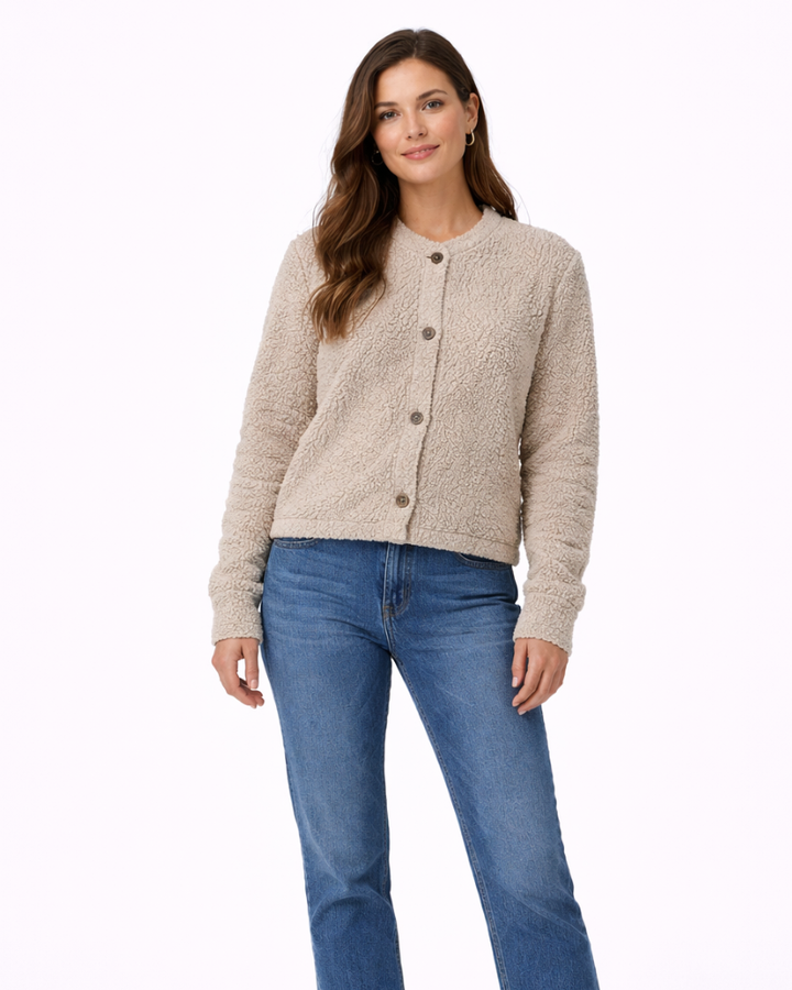 Elina Dámsky Kardigán Elegantný – Mäkký Štýlový Univerzálny Casual Raffinato