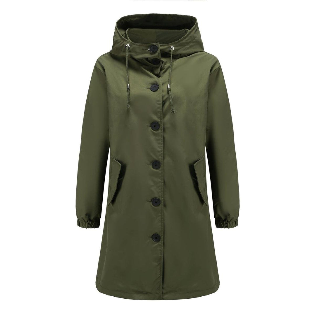 Odette Giacca Femme Imperméable avec Capuche – Ultra-légère Coupe-vent et Respirante
