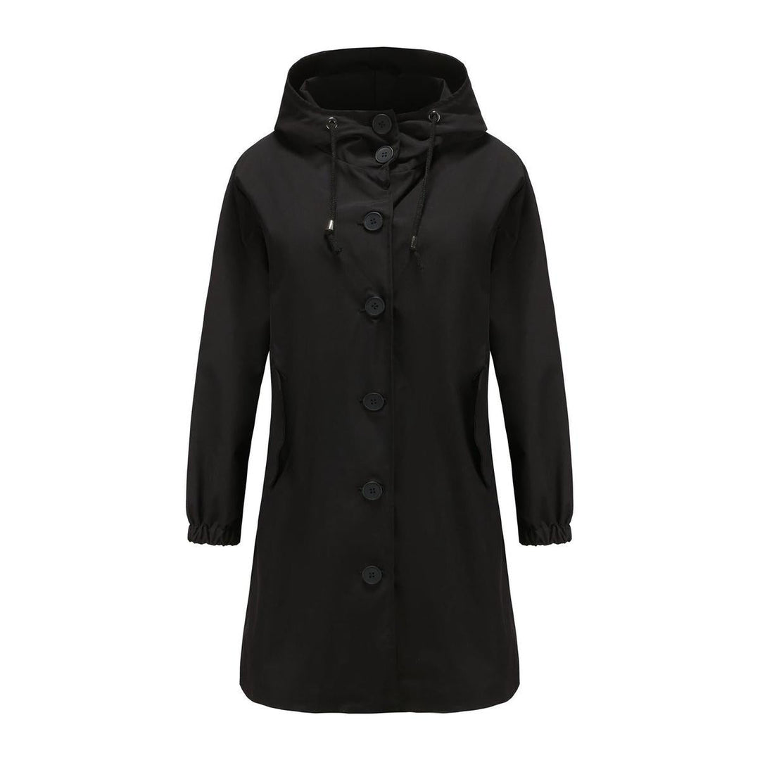 Odette Giacca Femme Imperméable avec Capuche – Ultra-légère Coupe-vent et Respirante