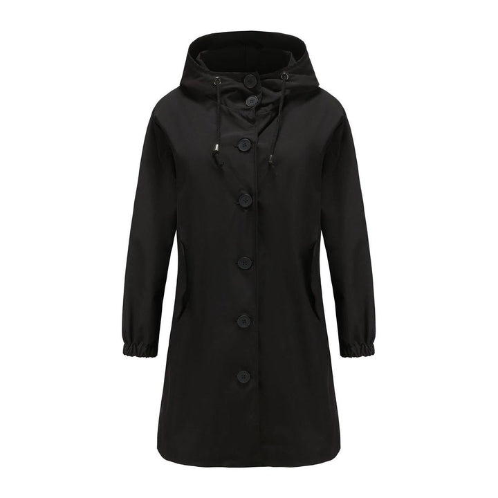 Odette Giacca Femme Imperméable avec Capuche – Ultra-légère Coupe-vent et Respirante