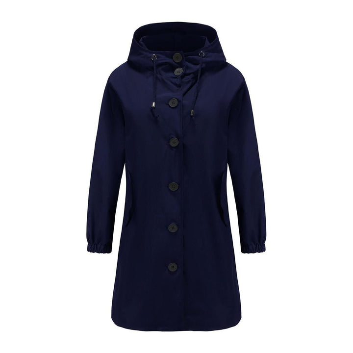 Odette Giacca Femme Imperméable avec Capuche – Ultra-légère Coupe-vent et Respirante