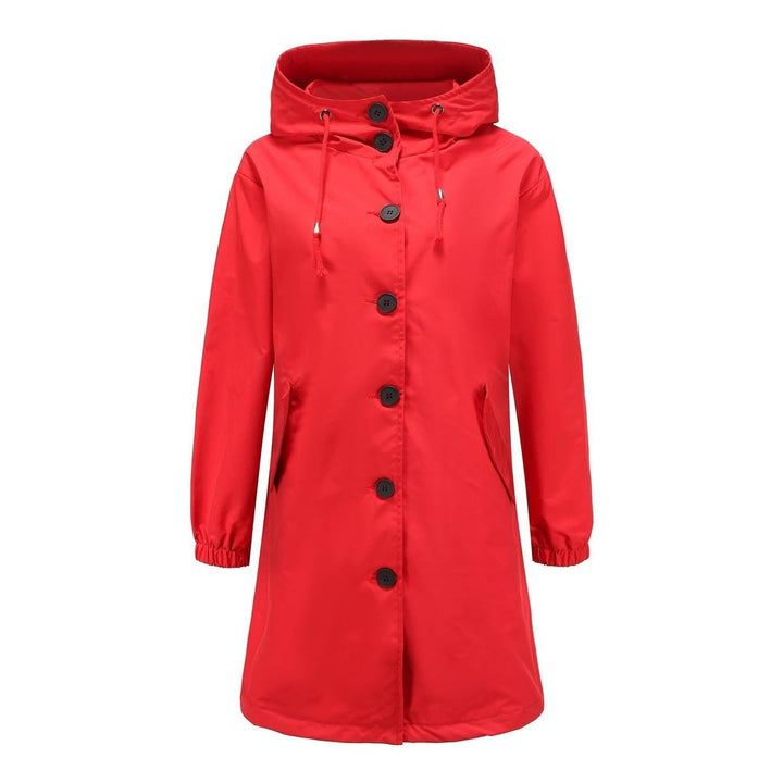 Odette Giacca Femme Imperméable avec Capuche – Ultra-légère Coupe-vent et Respirante
