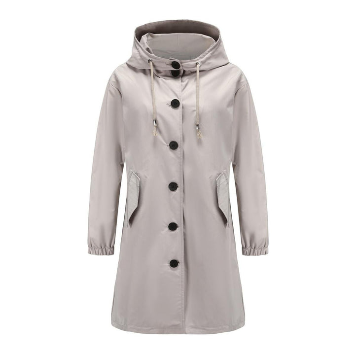 Odette Giacca Femme Imperméable avec Capuche – Ultra-légère Coupe-vent et Respirante