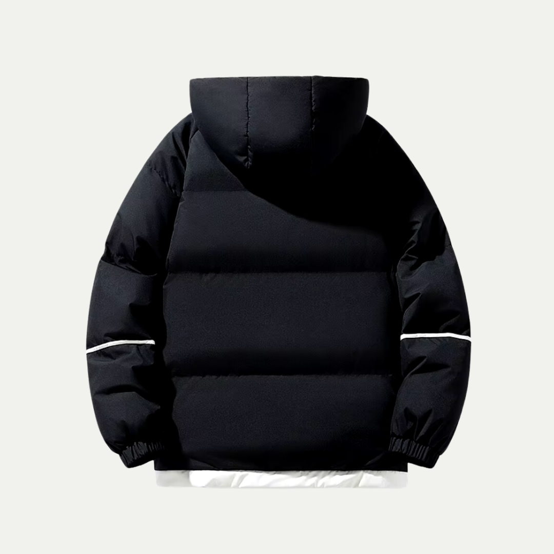 Francis Men's Padded Parka with Hood – Modern and Warm Winter Coat