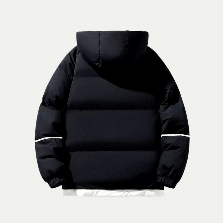 Francis Men's Padded Parka with Hood – Modern and Warm Winter Coat