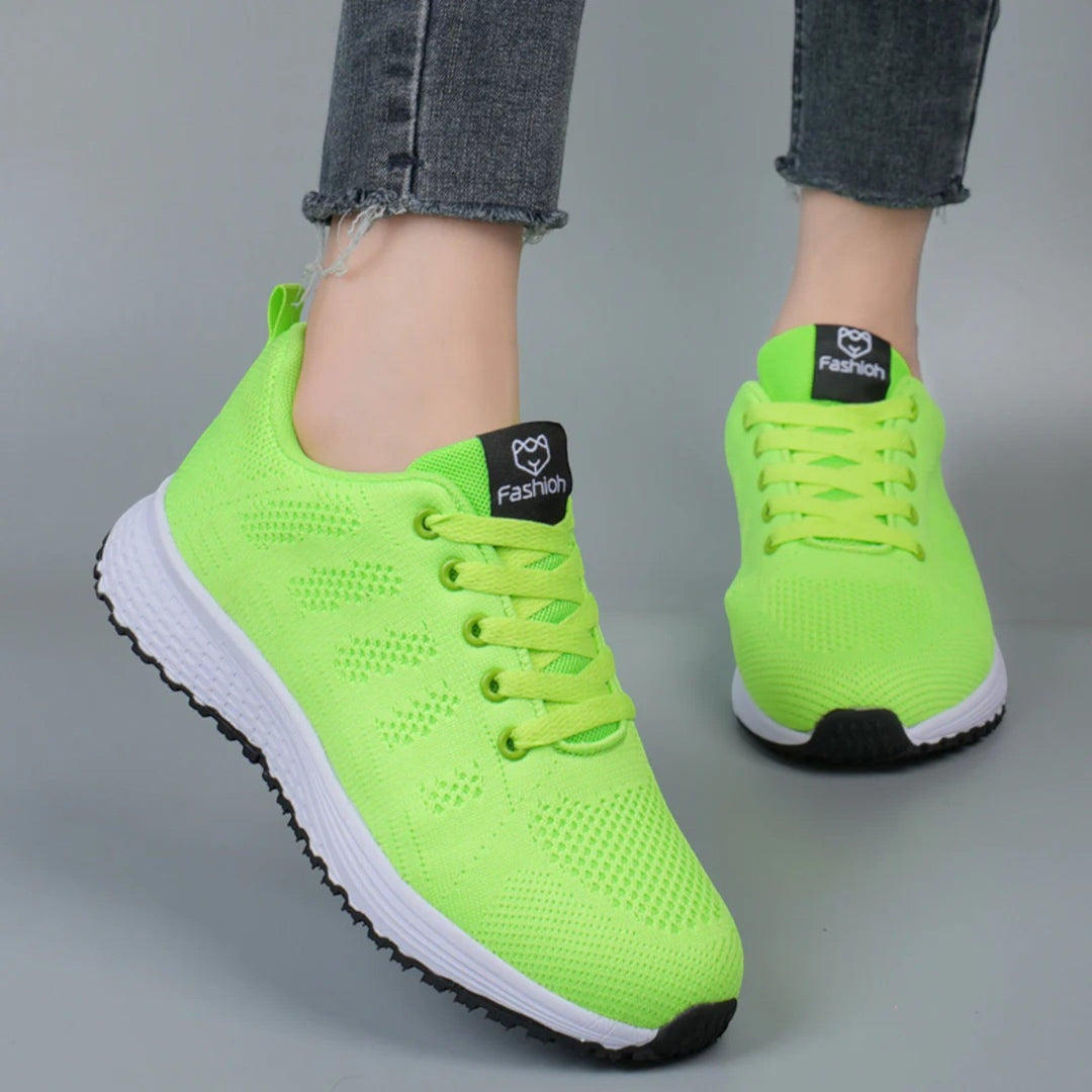 Solène | Cómodas Zapatillas Deportivas con Cordones para Mujer