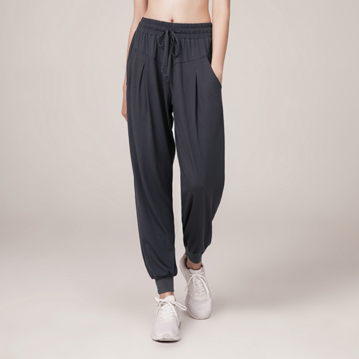 Pantalon de jogging décontracté pour femme | Taille haute