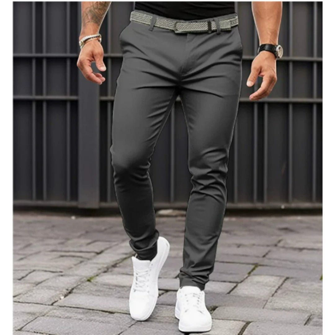 Bastien | Pantalones Chino Elásticos Para Hombre | Corte Slim
