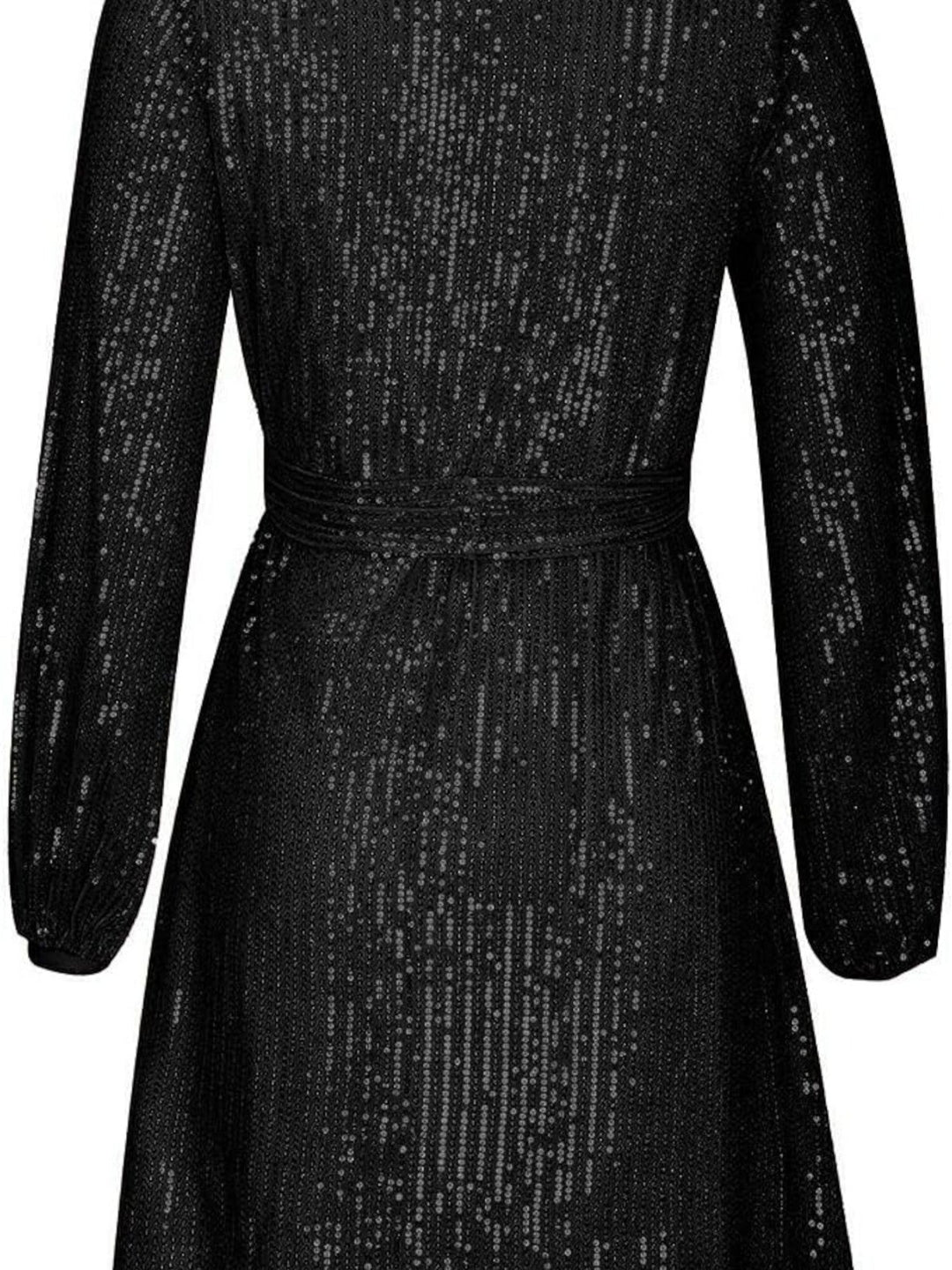Elegant festkjole med båthals for dame | Mini