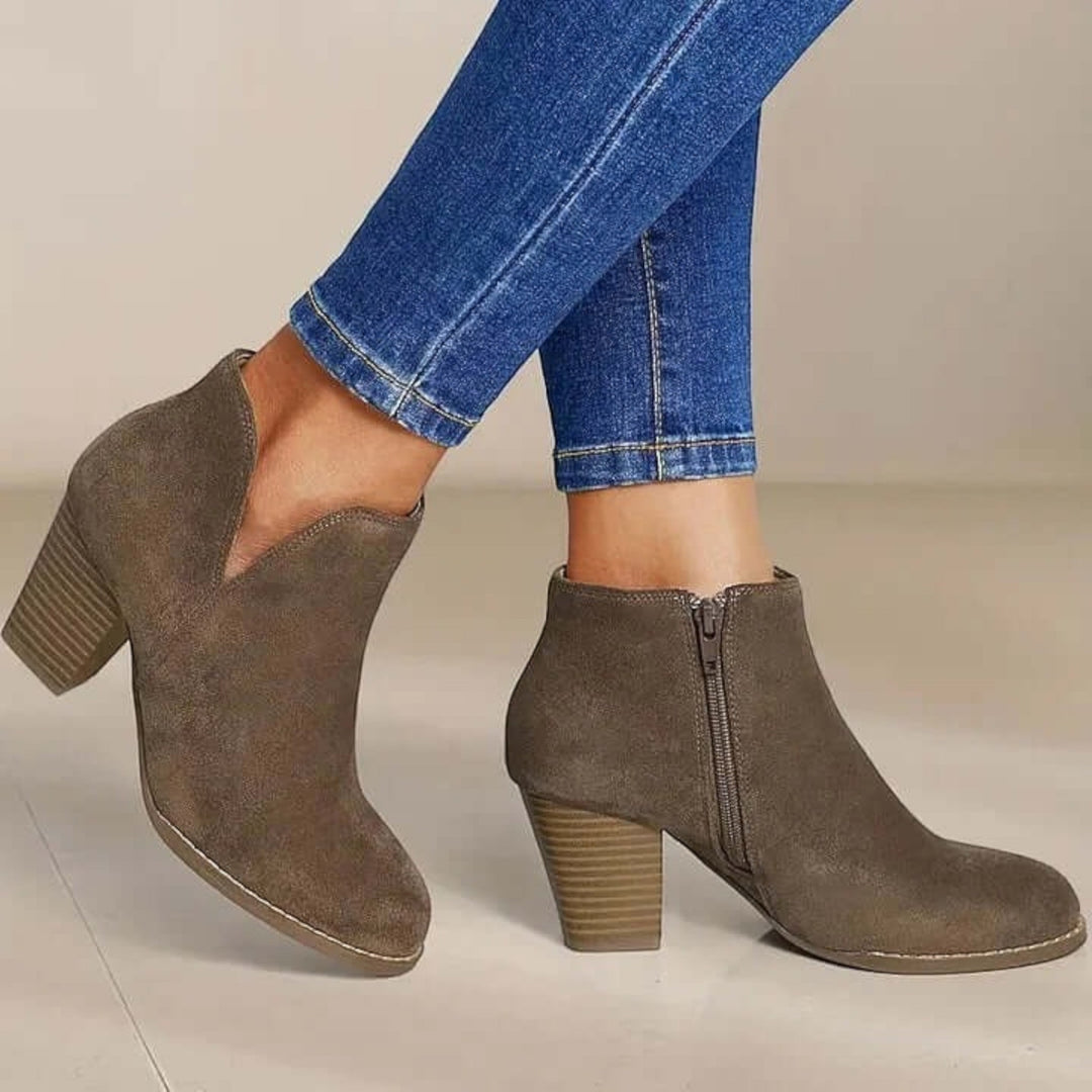 Angela | Elegant Women's Ankle Boot with Heel