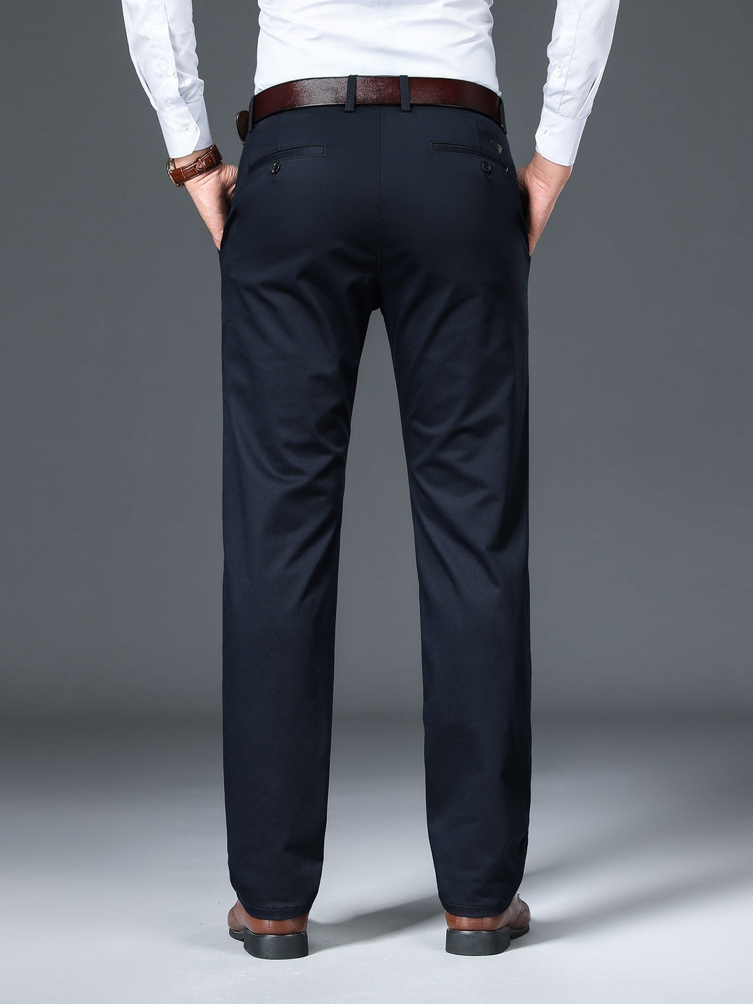 Pantalone Leggermente Elasticizzato Da Uomo | Formale