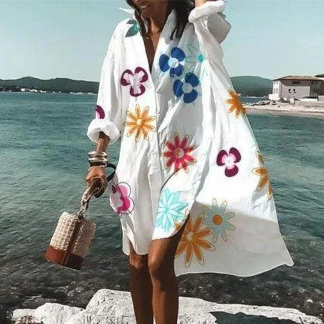 Yara | Vestito Camicia Oversize Casual da Donna