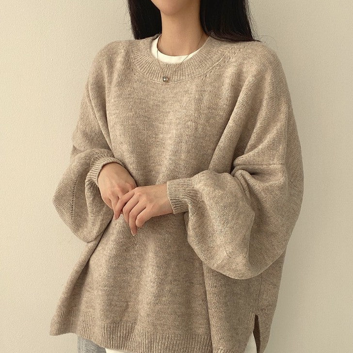 Lynn Maglione Oversize Donna – Suave, Cómodo y Estilo Invernal a la Moda