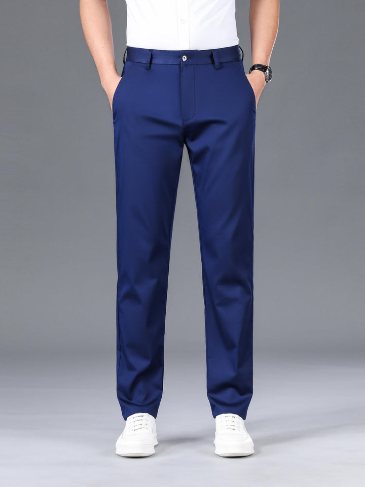 Pantalone Leggermente Elasticizzato Da Uomo | Formale