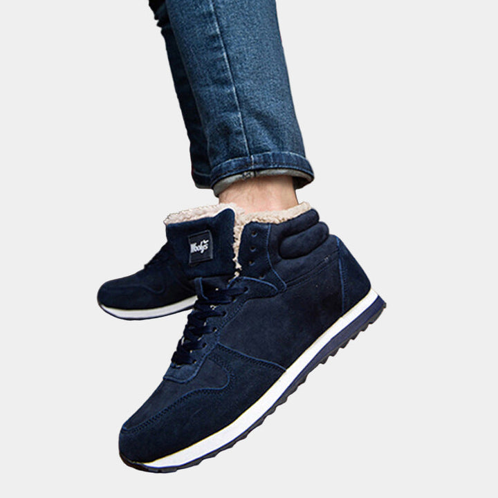 Zavian Zapatillas de Invierno para Hombre – Zapatos Calientes con Forro de Forro Polar y Suela Antideslizante