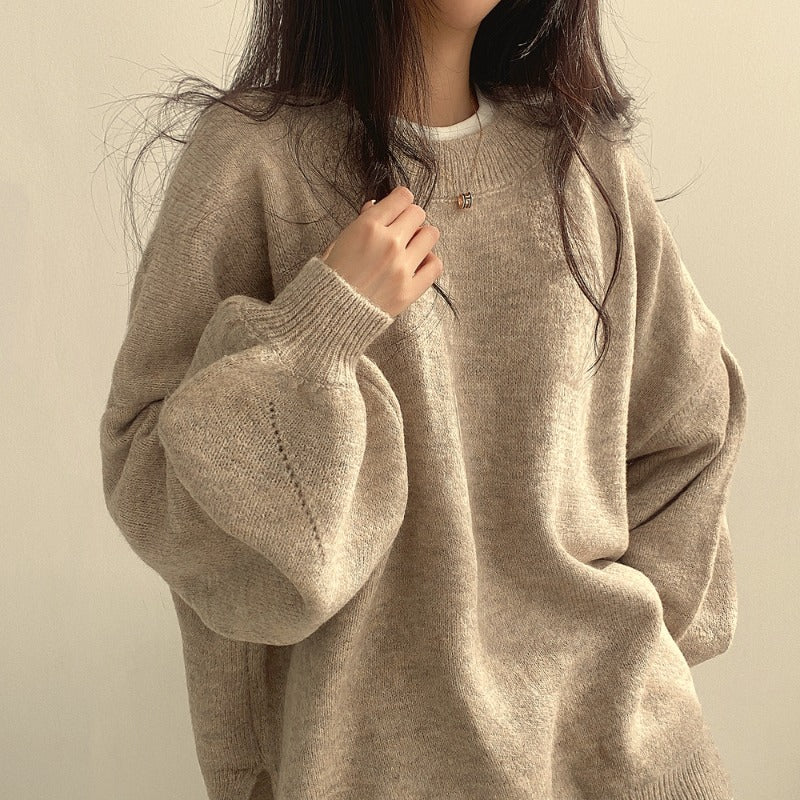 Lynn Maglione Oversize Donna – Suave, Cómodo y Estilo Invernal a la Moda
