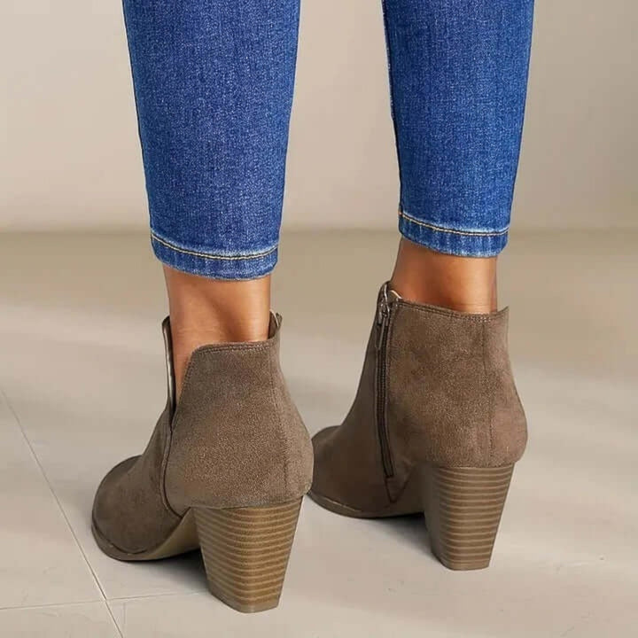 Angela | Elegant Women's Ankle Boot with Heel