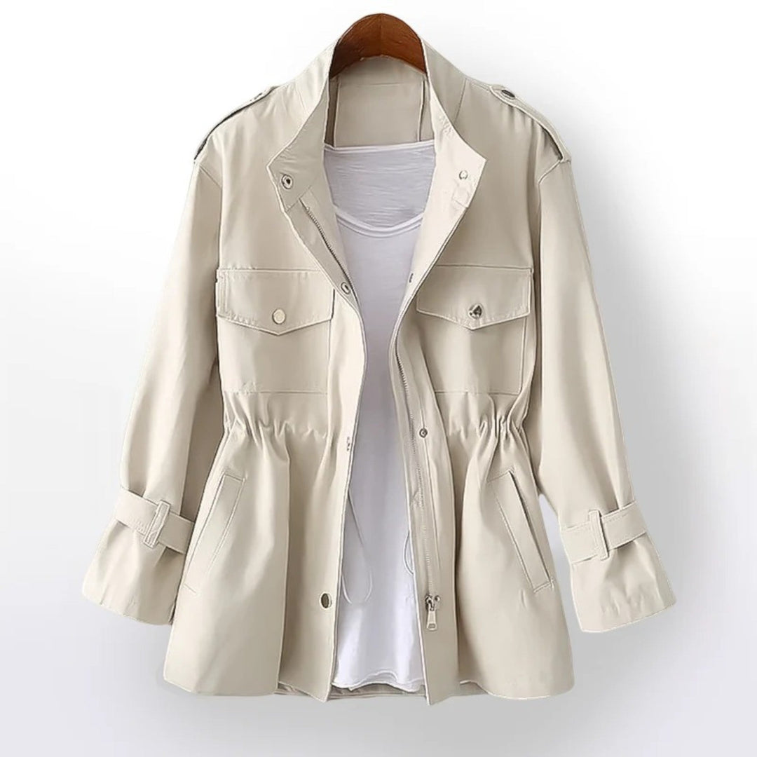 Trenchcoat med klafflomme for dame | Sommer
