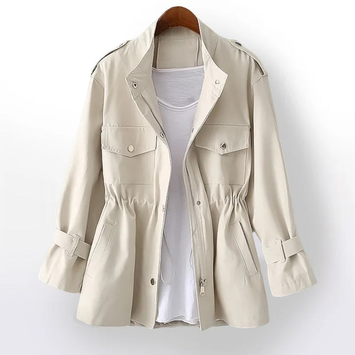 Trenchcoat med klafflomme for dame | Sommer
