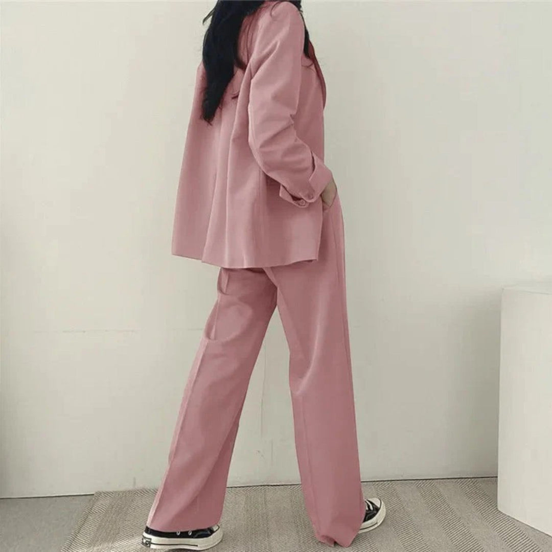 Yasmine | Dámsky oversize casual blejzer komplet