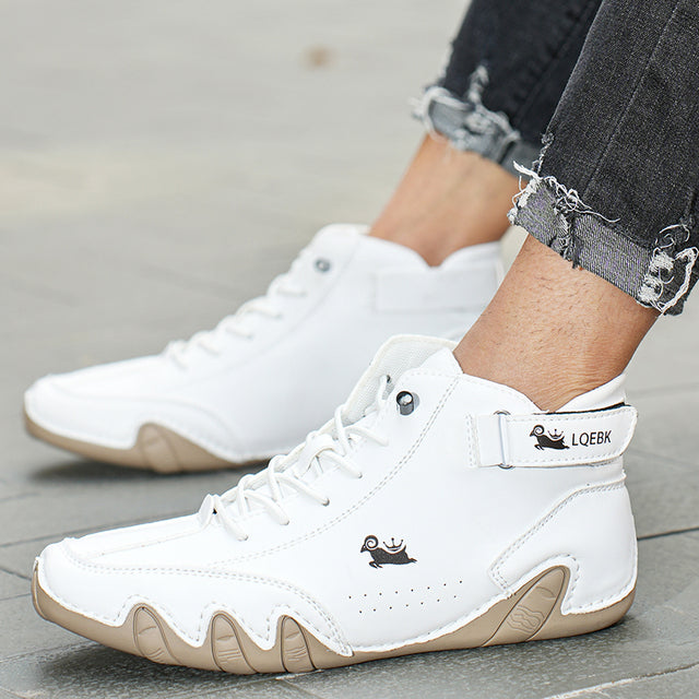 Barfuß-Lederschuhe Unisex | Mit Schnürsenkeln