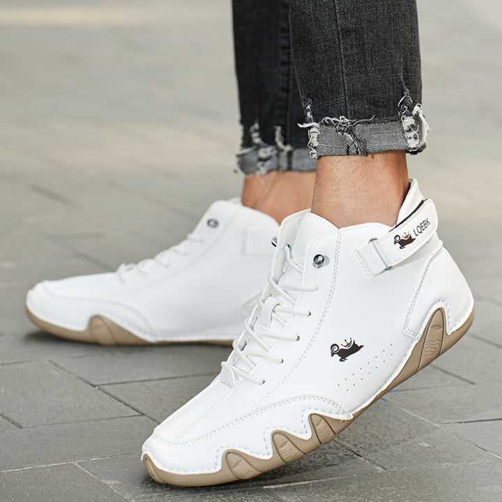 Barfuß-Lederschuhe Unisex | Mit Schnürsenkeln