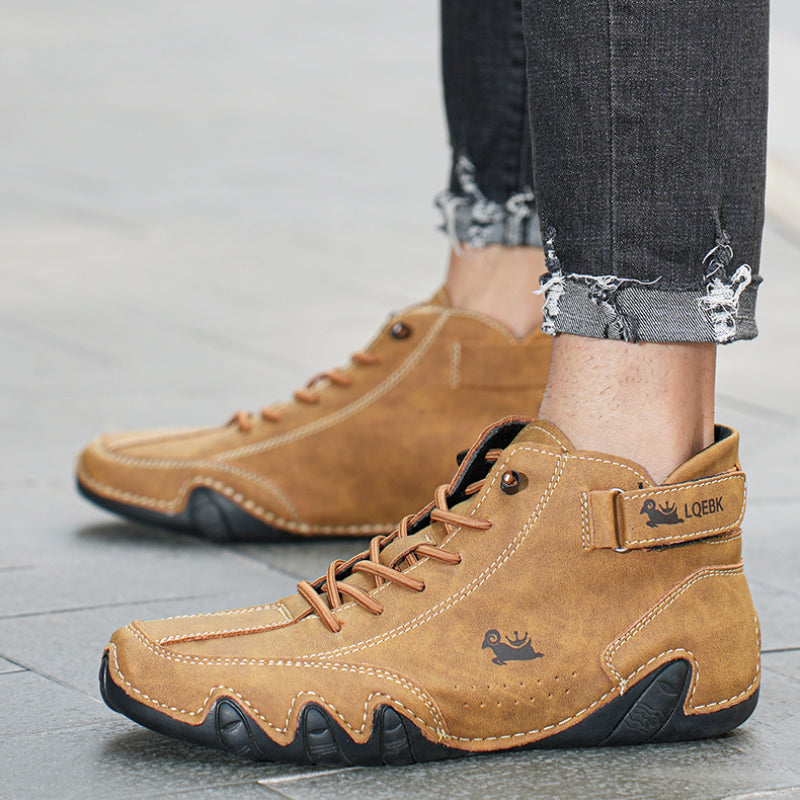 Barfuß-Lederschuhe Unisex | Mit Schnürsenkeln