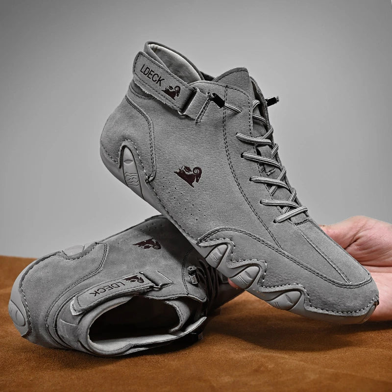 Barfuß-Lederschuhe Unisex | Mit Schnürsenkeln