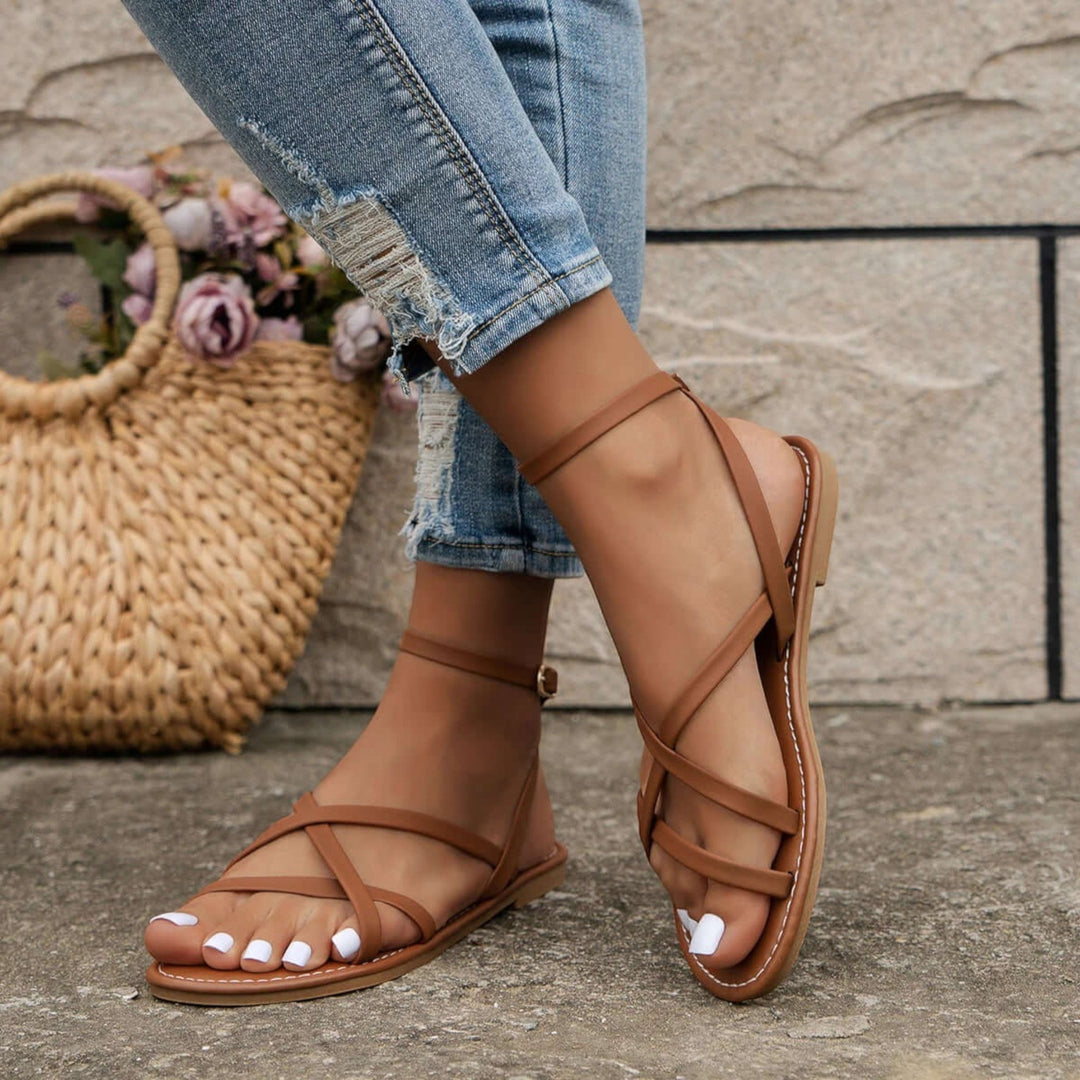 Vivienne | Women's Casual Hook and Loop Sandals