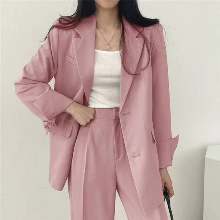 Yasmine | Dámsky oversize casual blejzer komplet