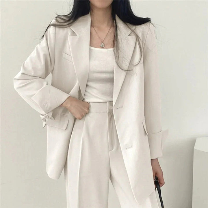 Yasmine | Dámsky oversize casual blejzer komplet