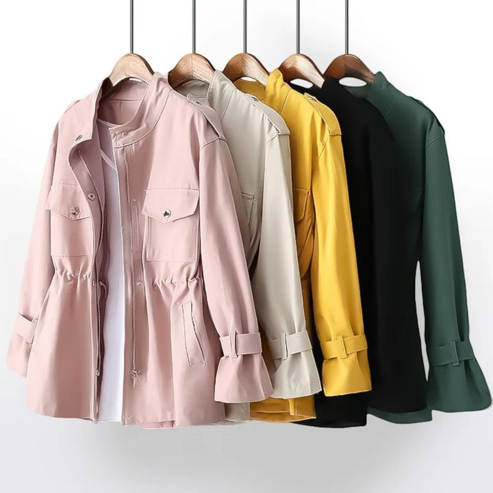 Trenchcoat med klafflomme for dame | Sommer