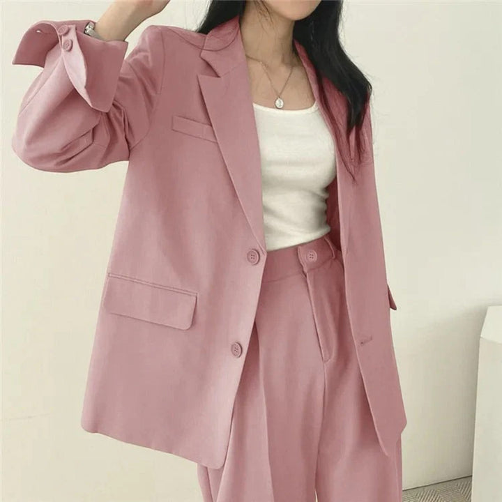 Yasmine | Dámsky oversize casual blejzer komplet