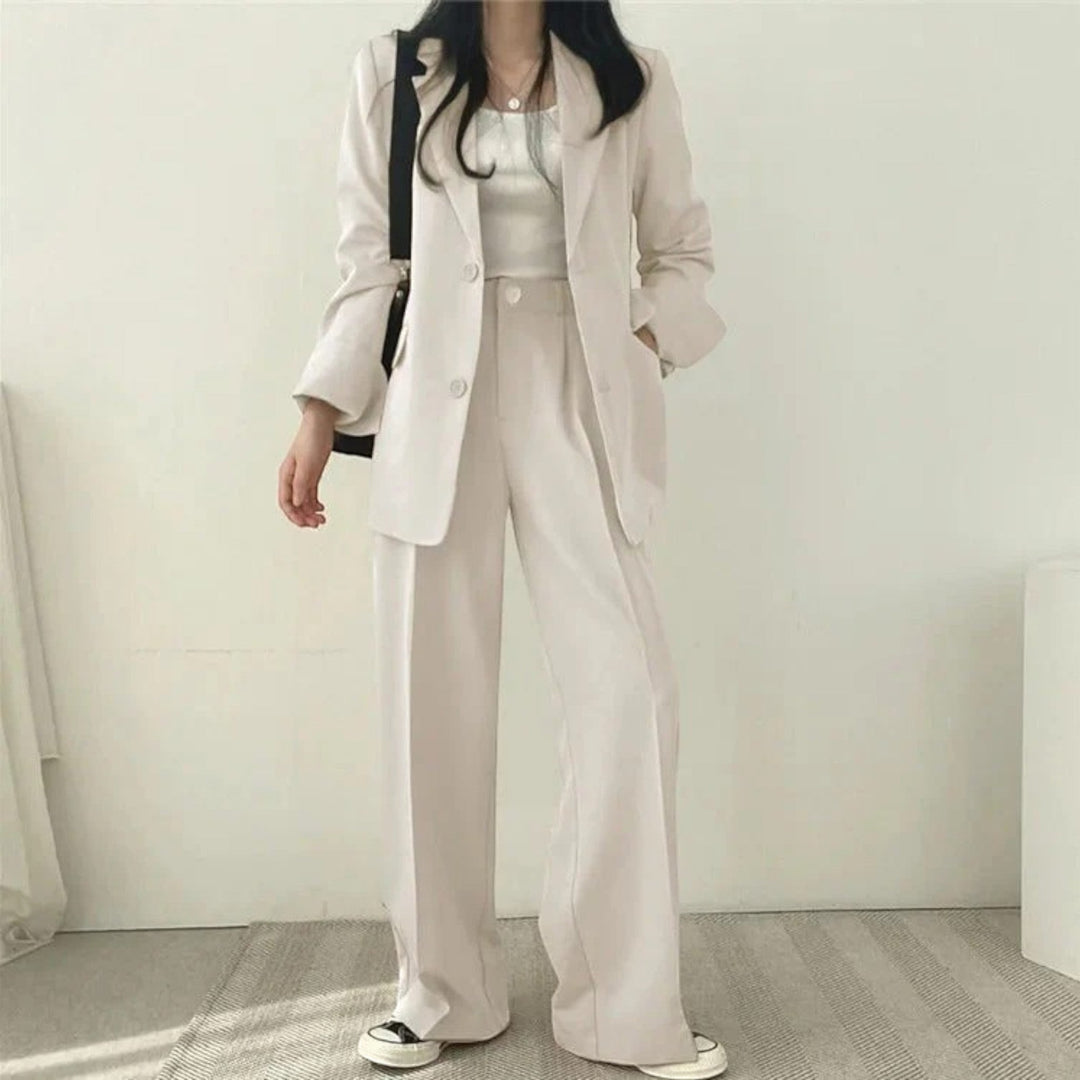 Yasmine | Dámsky oversize casual blejzer komplet
