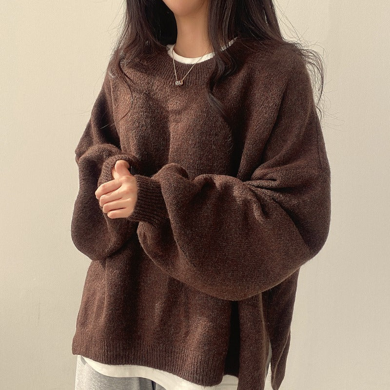 Lynn Maglione Oversize Donna – Suave, Cómodo y Estilo Invernal a la Moda