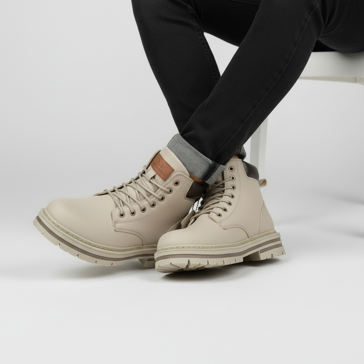 Leandro Zapatos Hombre Invierno – Botas Antideslizantes Impermeables con Soporte y Comodidad