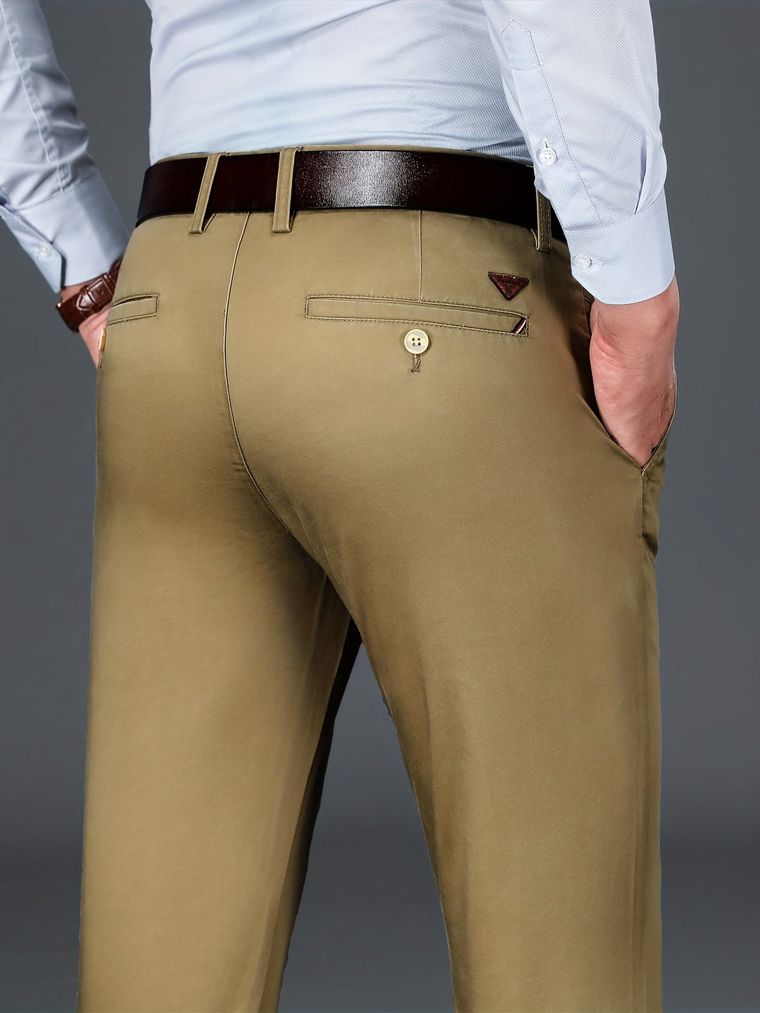 Pantalone Leggermente Elasticizzato Da Uomo | Formale
