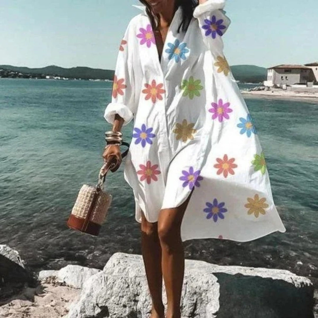 Yara | Vestito Camicia Oversize Casual da Donna