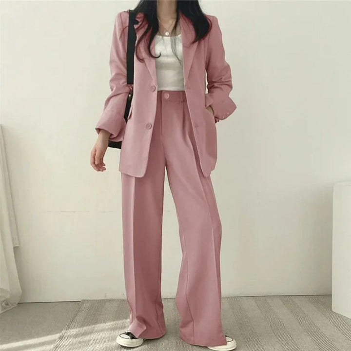 Yasmine | Dámsky oversize casual blejzer komplet
