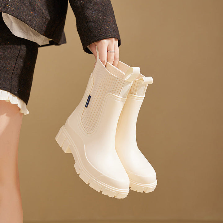 Alexa Women's Waterproof Boots – Lightweight & Comfortable Non-Slip Rain Boots