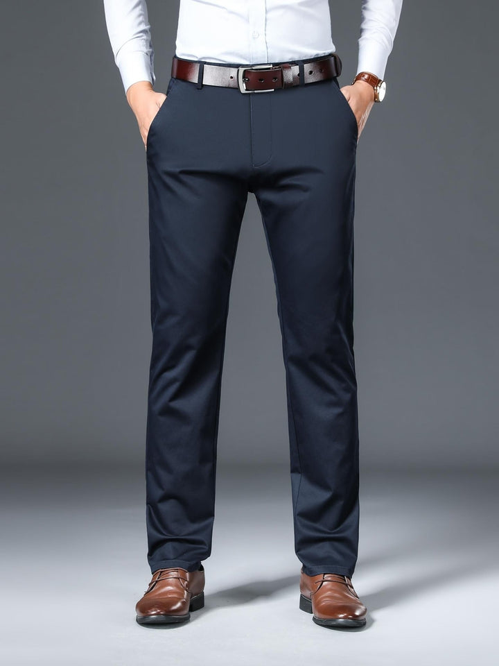 Pantalone Leggermente Elasticizzato Da Uomo | Formale