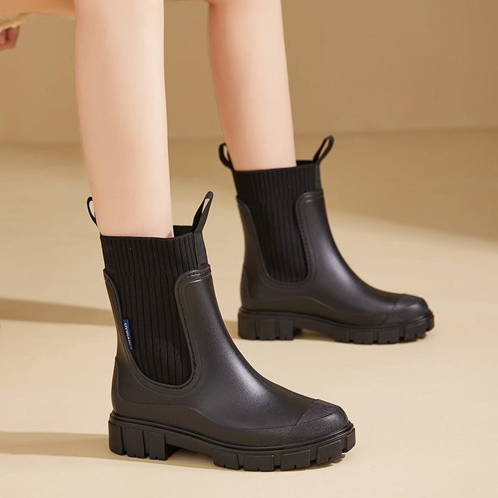 Alexa Women's Waterproof Boots – Lightweight & Comfortable Non-Slip Rain Boots