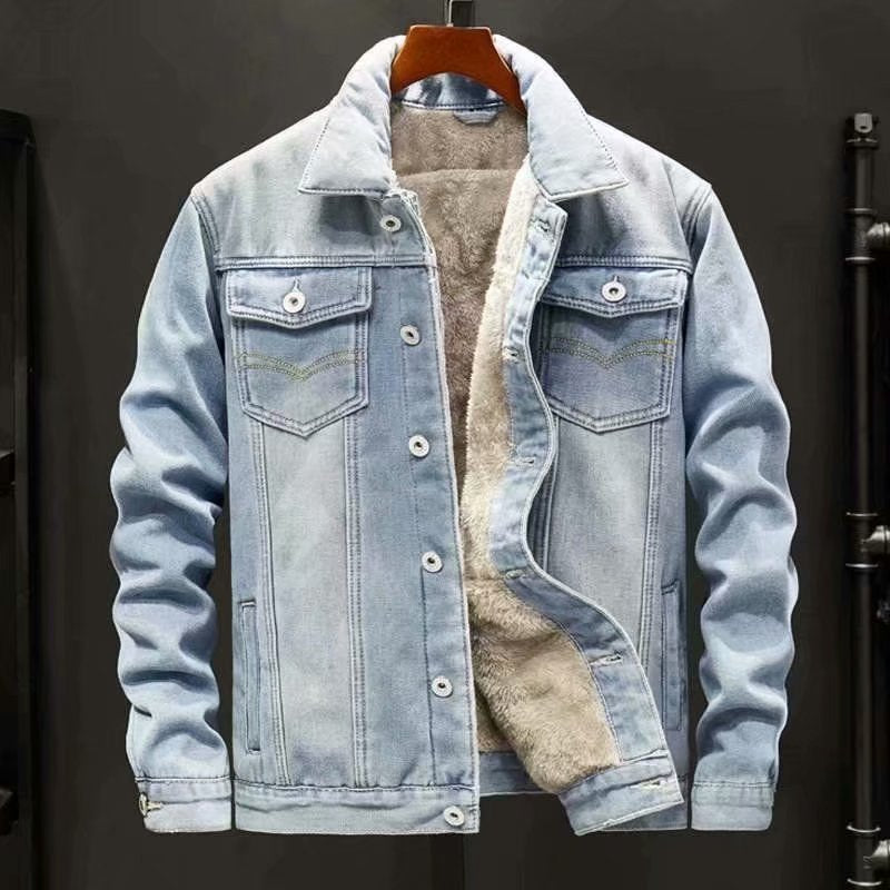 Ethan Giacca Denim Uomo – Jeans Premium, Ikoniczny Styl i Nowoczesny Streetwearowy Look