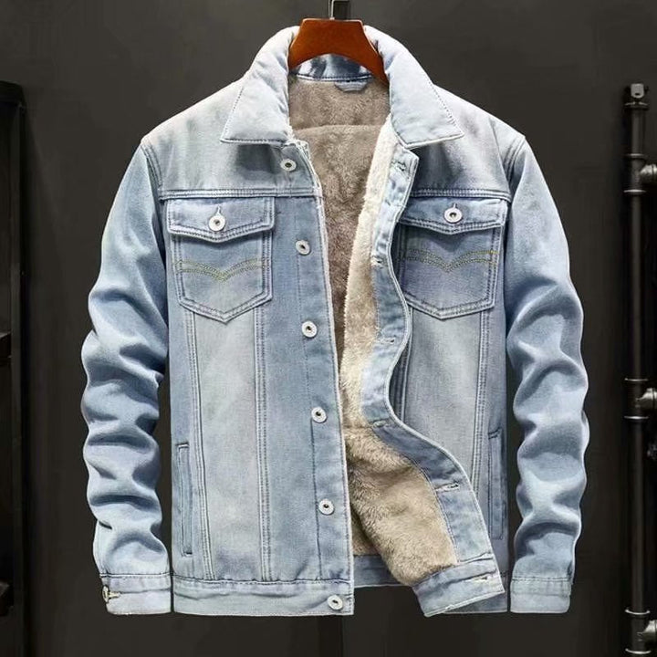 Ethan Giacca Denim Uomo – Jeans Premium, Ikoniczny Styl i Nowoczesny Streetwearowy Look