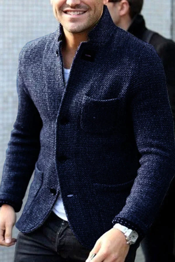 Cardigan Dan para Hombre en Punto – Diseño Vintage Único, Comodidad y Estilo Casual