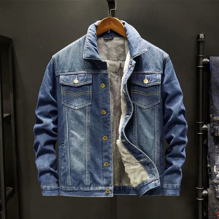 Ethan Giacca Denim Uomo – Jeans Premium, Ikoniczny Styl i Nowoczesny Streetwearowy Look