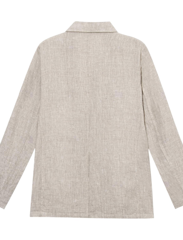 Linen Blazer For Men | Long Sleeve