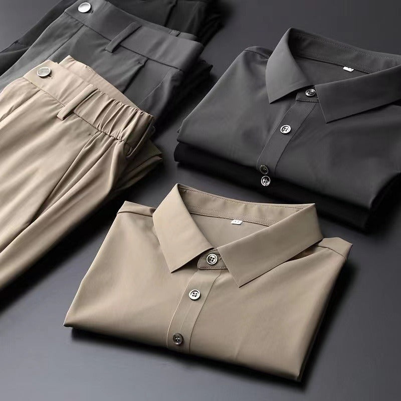 Completo Uomo Di Moda Due Pezzi | Mezzo Bottone