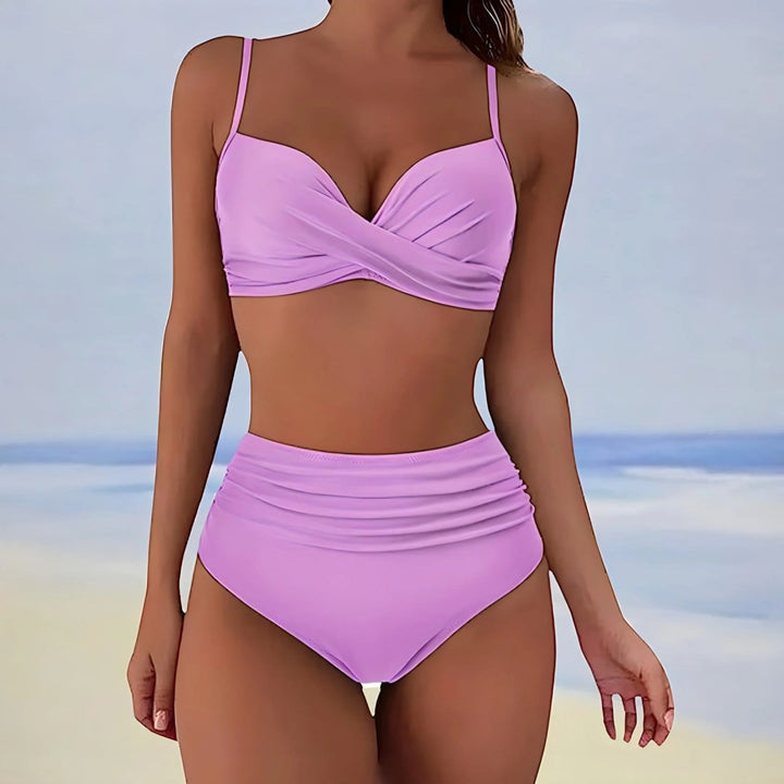 Vivienne | Bikini elegante cu talie înaltă pentru femei
