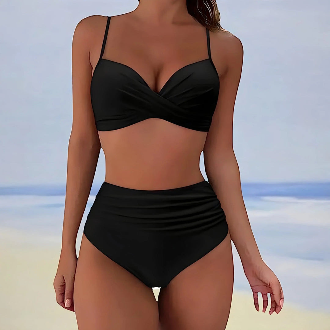 Vivienne | Bikini elegante cu talie înaltă pentru femei